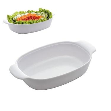 Imagem de Travessa em Melamina 450ml Saladeira Bowl Pote Oval - Lyor