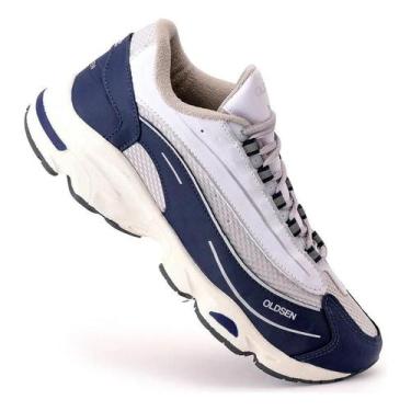Imagem de Tênis Esportivo Treino Academia Dia A Dia Leve Macio - Oldsen, Marinho