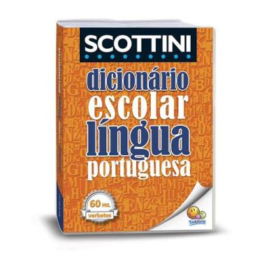 Imagem de Livro - Scottini - Dicionário Língua Portuguesa - 60 mil verbetes (Cap