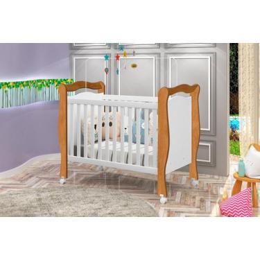 Imagem de Berço Americano Nature-Branco Alvin - J&A Móveis