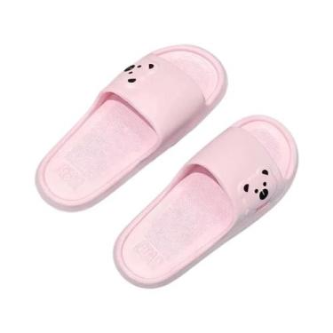 Imagem de Chinelos Femininos Leves De Urso Em Desenho Animado, Macios De EVA, An