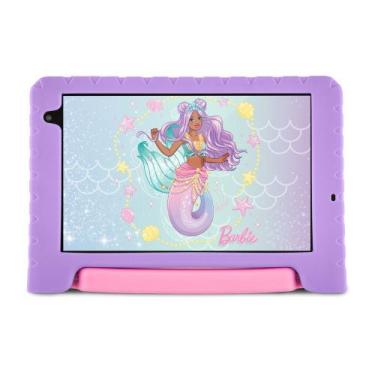Imagem de Tablet Infantil Barbie Wi-fi 6GB RAM 64GB Tela 8 Pol. Android 13, Octa