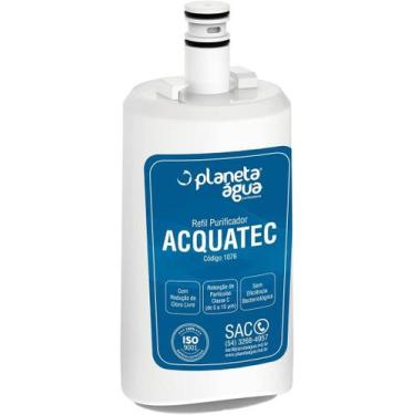 Imagem de Refil Filtro Acquatec para Purificador de Água Esmaltec Purágua Acqua 