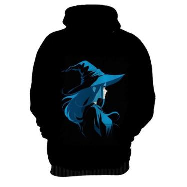 Imagem de Blusa de Frio Bruxa Halloween Azul Festa 12 - Kasubeck Store, Inf 06