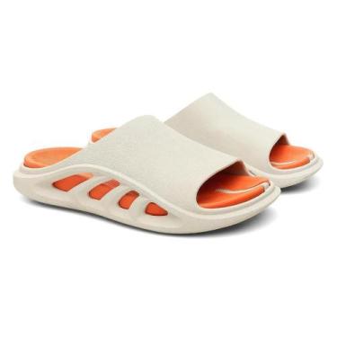Imagem de Chinelo Slide Masculino Ferrara Casual Micro Expandido Leve, Off white