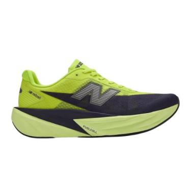 Imagem de Tênis New Balance Fuelcell Rebel V5 Masculino MFCXV5 -, 42, Verde, Pre