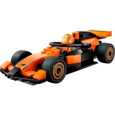 Imagem de Bloco de Montar  Lego City  Piloto de F1 com carro McLaren - 86 peças 