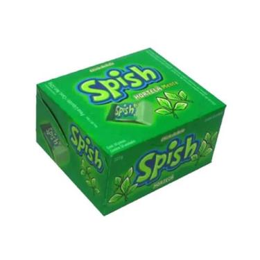 Imagem de Chiclete Spish Hortelã C/ 40 Unid 160g