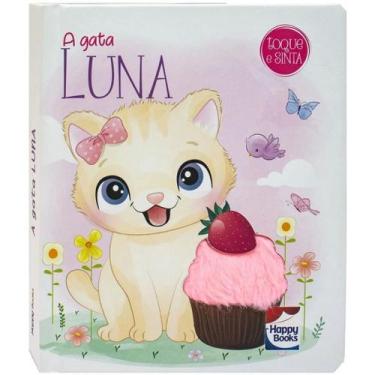 Imagem de Livro Infantil Melhores Amigos Toque E Sinta Gata Luna, A - Happy Book