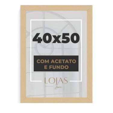 Imagem de kit 5 Molduras Quadro 40x50cm Com Acetato Poste Certificado fotos Imag