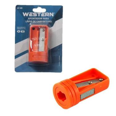 Imagem de Apontador Lápis Para Carpinteiro Profissional Marceneiro  - WESTERN