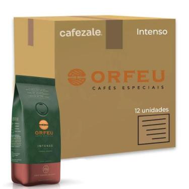 Imagem de Café em Grãos Premium Orfeu Intenso Kit 12 Pacotes de 250g