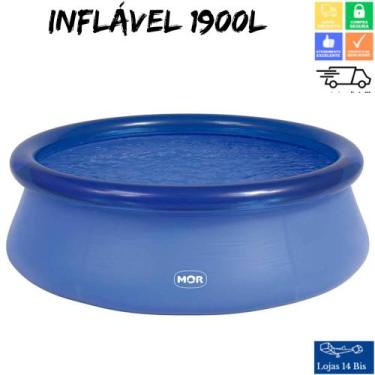 Imagem de Piscina Redonda Inflável 1900L 2,15m x 63cmLitros Mor