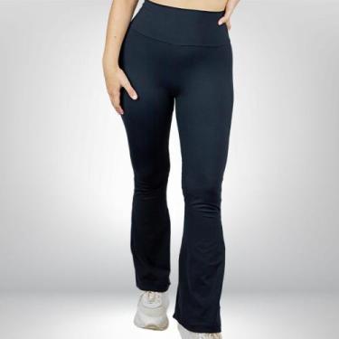 Imagem de Calça Legging Flare Bailarina Leg Boca De Sino Cintura Alta - Suspirar