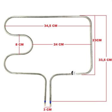 Imagem de Resistencia P/ Forno Eletrico Suggar 1000w 220v N18 - SKI, SUGGAR