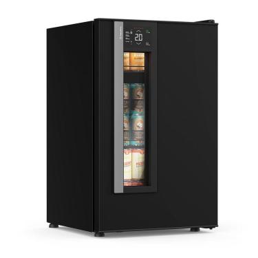Imagem de Cervejeira Metalfrio Beer Maxx One Inverter VN12TPP 98L Porta Preto Onix Digital 110V