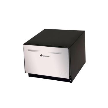 Imagem de Forno de Bancada a Gás Industrial 60L Metalúrgica Venâncio Modelo F60i com Porta Inox Preto