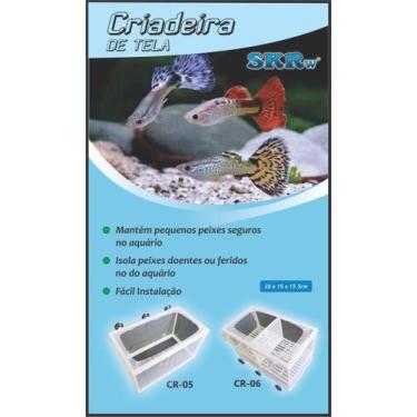 Imagem de SKRw CRIADEIRA CR-05 DE TELA S/ DIVISAO 26X15X15CM