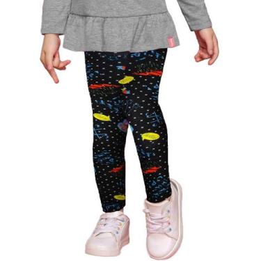 Imagem de Calça Leg Infantil Personagens Criança Oferta Legging Casual - anjo da