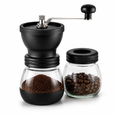 Imagem de Moedor Manual para Grãos de Café com Moinho de Cerâmica Ajustável  Man