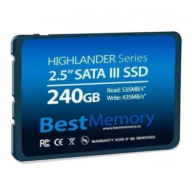 Imagem de Hd Ssd 240gb Best Memory 2.5 Sata Iii 6gb/s