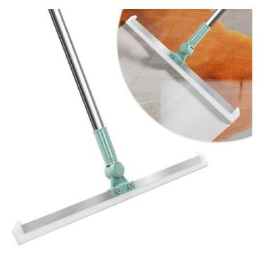 Imagem de Rodo De Silicone 50 cm Vassoura Magica Tira Pelos Cabo 1,04M - GENÉRIC
