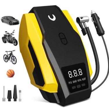 Imagem de Compressor de Ar Portátil VacLifeHome 12V - 150PSI - Inflador de Pneus