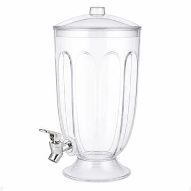 Imagem de Suqueira retro 3,8l torneira bebidas dispenser festa elegante plastico