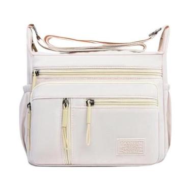 Imagem de Bolsa Transversal Feminina De Nylon Impermeável De Grande Capacidade C