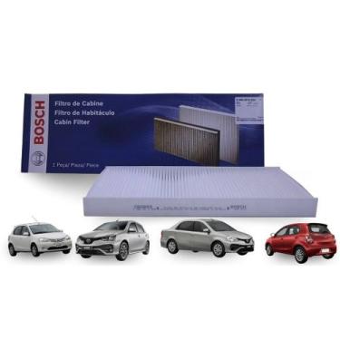 Imagem de Filtro de Ar Condicionado Cabine Bosch Toyota Etios 2012 2013 2014 201