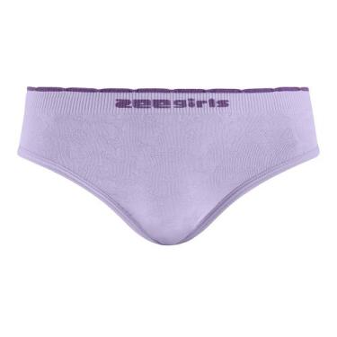 Imagem de Calcinha Tanga Infantil sem Costura Love Lilás - Zee Rucci, GG
