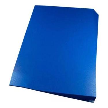 Imagem de Capa Para Encadernação Azul Royal A4 Couro Verso 100 Unid. Azul - NEXO
