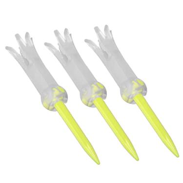 Imagem de Camiseta de golfe de treinamento anti-vôo, camiseta de golfe dobrável de treinamento Material de borracha macia de alto desempenho para golfe(amarelo)