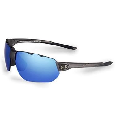 Imagem de Under Armour Conquer Satin Carbon Frame/Black Rubber/Gray/Blue Mirror Lens One Size