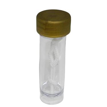 Imagem de Tubete Bolha de Sabão 9cm Pacote c/10 unidades Cor Dourado