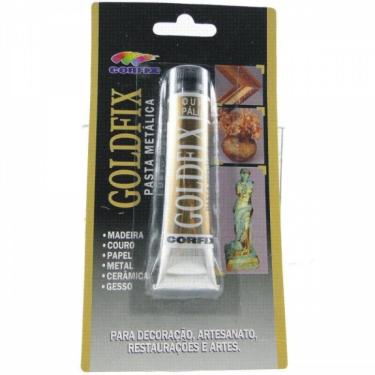 Imagem de Goldfix Pasta Metalica Ouro Palido