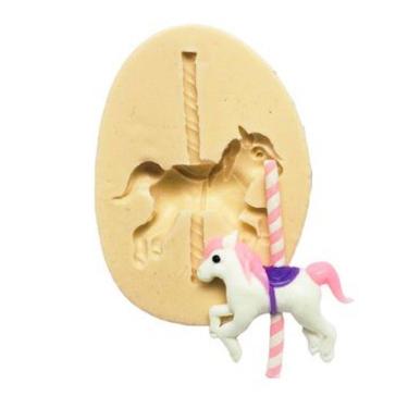 Imagem de Molde De Silicone Cavalo Carrossel