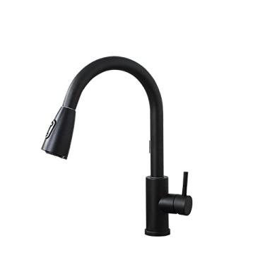 Imagem de Torneira de cozinha pia de água torneira de aço inoxidável pull out Torneiras De Cozinha,Y40147,1,China