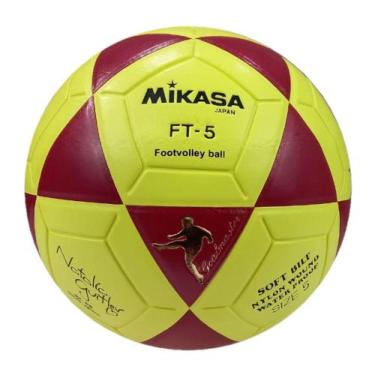 Mikasa Bola de futebol FT5 Goal Master (amarelo/preto, tamanho 5)