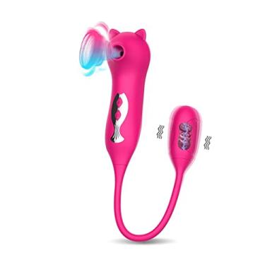 Imagem de Vibrador Para Estimulação Clitóris Brinquedo Sexual Feminino 18 Frequências Diferentes Produtos Eróticos Zatla (Rosa)