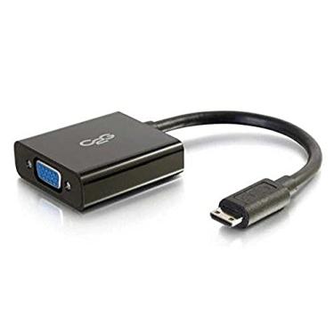Imagem de Conversor adaptador C2G/Cables to Go 41353 HDMI Mini macho para VGA fêmea, Macho para VGA fêmea