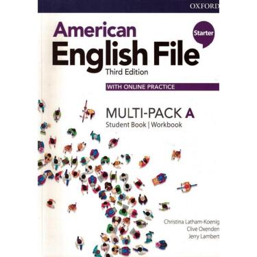 Imagem de American English File Starter A - Multi-Pack - 3Rd Ed