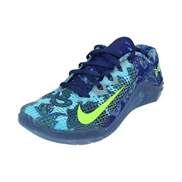 Imagem de Nike Metcon 6 AMP Mens Running Trainers CZ0602 Sneakers Shoes (UK 6.5 US 7.5 EU 40.5, deep Royal Blue Electric Green 434)