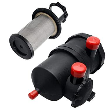 Imagem de TOTMOX Separador de óleo-ar, filtro de aço inoxidável universal para ventilação do cárter