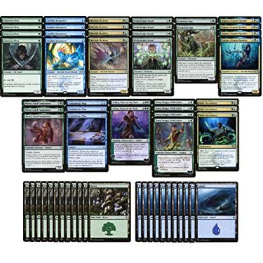 Imagem de Blue Green Proliferate Deck - Enormes Criaturas - Legal Moderno - Personalizado - Magic The Gathering - MTG - 60 Cartas