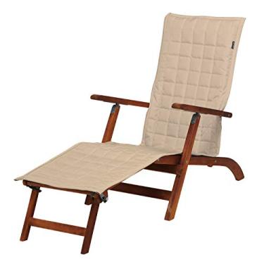 Imagem de Classic Accessories Montlake Capa para espreguiçadeira a vapor resistente à água de 170 cm, bege antigo