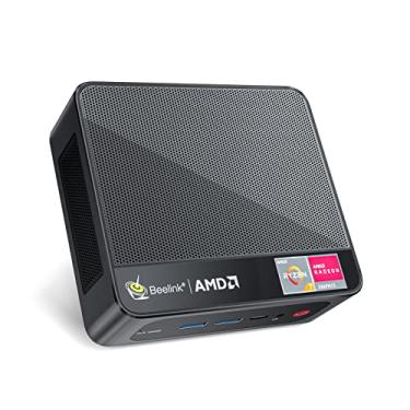 Imagem de Mini PC SER3 Beelink AMD Ryzen 7 3750H (até 4 GHz), 8 GB de RAM, SSD NVME de 256 GB, tela dupla 4K a 60 hz, Dual HDMI, suporta HTPC de escritório para jogos de alto desempenho de 57 W