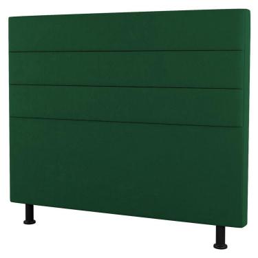Imagem de Cabeceira Casal King Size Malik 195cm Suede Verde