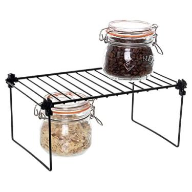 Imagem de Prateleira Organizadora Média aramado para ganhar espaço Preto