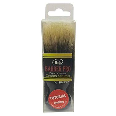 Imagem de Pincel de Barbear Cerdas Naturais - Linha Barber-PRO - RIE SALON-PRO